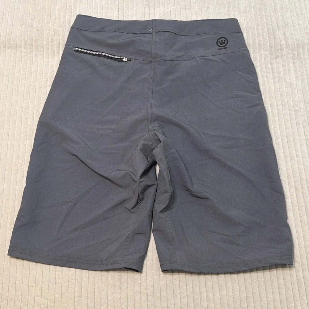 NEW Canari Atlas Gel Baggy Cycling Biking Shorts Black Men's Size Large M NWT